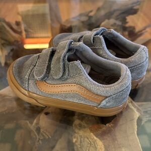 Sz 6.5 Toddler Suede Old School Vans